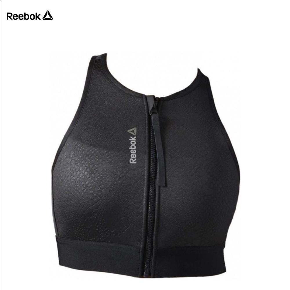 Reebok C Zip Sports Bra